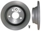 Brake disc Rear axle non vented 31471832 (1019622) - Volvo S80 (2007-), V70 (2008-), XC70 (2008-)