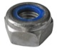 Lock nut with plastic-insert with metric Thread M6 Zinc-coated  (1019653) - universal 