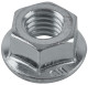 Nut with Collar with metric Thread M10 Zinc-coated  (1019725) - universal 