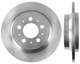 Brake disc Rear axle non vented 31471821 (1019739) - Volvo S60 (-2009), S80 (-2006), V70 P26 (2001-2007), XC70 (2001-2007)
