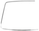 Zierleiste, Verglasung Heckscheibe links chrom 1312581 (1020171) - Volvo 200