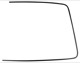 Zierleiste, Verglasung Heckscheibe rechts schwarz 1312760 (1020175) - Volvo 200
