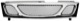 Radiator grill without Rod without Emblem with diamond grid black 32017866 (1020422) - Saab 9-3 (-2003), 900 (1994-)