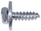 Fender screw 4,8 mm Kit 100 Pcs  (1021686) - universal 
