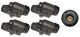 Wheel brake cylinder Front axle Kit for both sides  (1021700) - Volvo 120 130