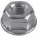 Lock nut all-metal with Collar with metric Thread M8 Zinc-coated 985868 (1021910) - universal