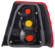 Combination taillight left red-orange