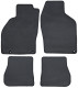 Floor accessory mats Velours black consists of 4 pieces  (1022519) - Saab 9-3 (-2003)