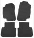 Floor accessory mats Velours grey consists of 4 pieces  (1022525) - Saab 9-5 (-2010)