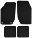 Floor accessory mats Velours black consists of 4 pieces  (1022526) - Saab 900 (-1993)