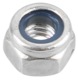 Lock nut with plastic-insert with metric Thread M4 Zinc-coated  (1022531) - universal 