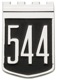 Emblem A-pillar 544 671096 (1022580) - Volvo PV
