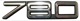 Emblem Trunk lid 780 1376405 (1022681) - Volvo 700
