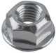 Lock nut all-metal with Collar with metric Thread M10 Zinc-coated  (1023721) - universal ohne Classic