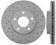 Brake disc Front axle perforated/ internally vented Sport Brake disc  (1023976) - Volvo C30, C70 (2006-), S40, V50 (2004-)