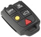 Remote control, Locking system 8688800 (1024790) - Volvo S60 (-2009), S80 (-2006), V70 P26, XC70 (2001-2007), XC90 (-2014)