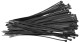 Cable clip black 100 pcs. 375 mm 7,6 mm  (1024908) - universal 