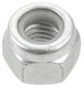 Lock nut with plastic-insert with metric Thread M10 Zinc-coated 32022167 (1025982) - Saab universal