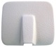Cover cap, interior mirror Rearview mirror white 1204629 (1026166) - Volvo 164, 200