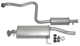 Exhaust system, Stainless steel from Intermediate pipe  (1026713) - Saab 900 (1994-)