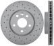 Brake disc Front axle perforated internally vented Sport Brake disc 31341382 (1027086) - Volvo S60 (2011-2018), S80 (2007-), V60 (2011-2018), V70, XC70 (2008-)