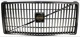 Radiator grill with Rod with Emblem black 1202250 (1027126) - Volvo 200