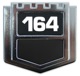 Emblem Fender Volvo 164 1211747 (1027254) - Volvo 164