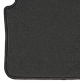 Fußmattensatz Velours schwarz bestehend aus 4 Stück