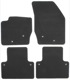 Floor accessory mats Velours grey consists of 4 pieces 39866265 (1028694) - Volvo XC90 (-2014)