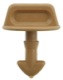 Lock button, Toolbox Trunk beige 3500452 (1028708) - Volvo 700, 850, 900, V70 (-2000), V70 P26, XC70 (2001-2007), V70 XC (-2000), V90 (-1998)