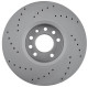 Brake disc Front axle perforated Sport Brake disc