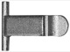 Key, Door catch 92527 (1029582) - Volvo PV, PV P210