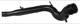 Charger intake pipe 30647918 (1029789) - Volvo S60 (-2009), S80 (-2006), V70 P26 (2001-2007), XC70 (2001-2007), XC90 (-2014)