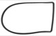 Door seal for Driver side, rear Body 1372653 (1029841) - Volvo 850, S70, V70, V70XC (-2000)