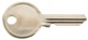 Schlüssel Türschloss Rohling FP 660137 (1031202) - Volvo P1800, P1800ES