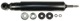 Shock absorber Rear axle Oil pressure 276442 (1031255) - Volvo PV