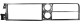 Mounting frame for Speedometer 3540905 (1031582) - Volvo 200