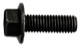 Screw/ Bolt Flange screw Outer hexagon Tie rod upper 985489 (1031745) - Volvo S40 V40 (-2004)