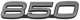 Emblem Tailgate Trunk lid 850 6817401 (1032787) - Volvo 850