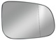 Mirror glass, Outside mirror right 30716483 (1032928) - Volvo C30, C70 (2006-), S40 (2004-), S60 (2011-2018), S80 (2007-), V40 (2013-), V40 CC, V50, V60 (2011-2018), V70 (2008-)