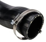 Ladeluftschlauch Ladeluftkühler - Ladeluftrohr Silikon schwarz