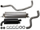 Exhaust system from Downpipe 273646 (1033205) - Volvo 200
