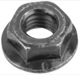 Nut with Collar with metric Thread M6 11900451 (1033470) - Saab universal ohne Classic