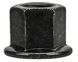 Nut with Collar with metric Thread M12 Axle mounting, rear
