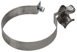 Halter, Auspuff Endschalldämpfer