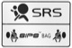 Hinweisschild SRS SIPS Airbag 9430213 (1035927) - Volvo universal