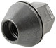 Wheel nut silver Cap nut with fixed conical collar 31400259 (1035939) - Volvo C30, C70 (2006-), S40 (2004-), V40 (2013-), V40 Cross Country, V50
