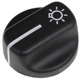 Knob Light switch Rotatory knob 1363810 (1036539) - Volvo 700, 900