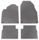 Floor accessory mats Velours grey consists of 4 pieces  (1036708) - Saab 9-3 (2003-)