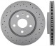Brake disc Front axle perforated internally vented Sport Brake disc 13579153 (1036820) - Saab 9-5 (2010-)